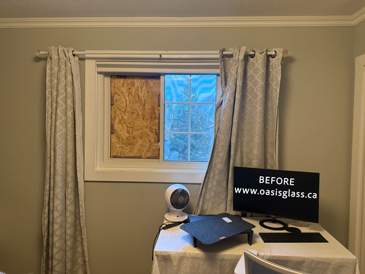 Window Glass Replacement Toronto East York Before
